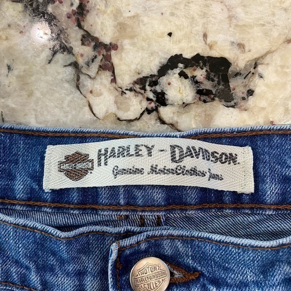 Vintage Harley Davidson Straight Leg Women’s Jeans size 6 - Picture 4 of 13